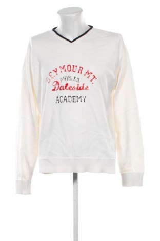 Мъжки пуловер H&M L.O.G.G., Размер XL, Цвят Бял, Цена 9,20 €