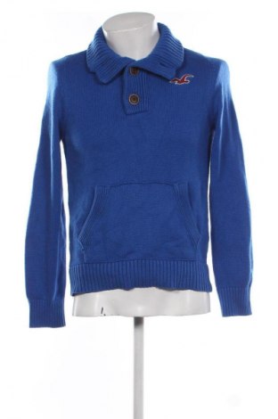 Мъжки пуловер Hollister, Размер M, Цвят Син, Цена 11,75 €