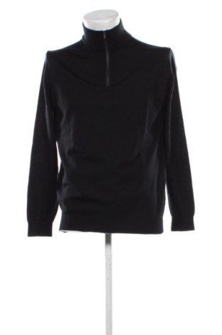 Мъжки пуловер Massimo Dutti, Размер L, Цвят Черен, Цена 40,00 €