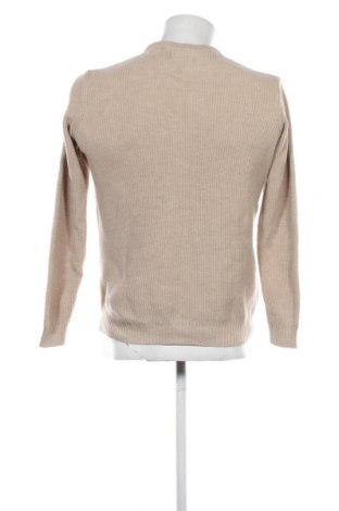 Męski sweter Pull&Bear, Rozmiar L, Kolor Beżowy, Cena 94,99 zł