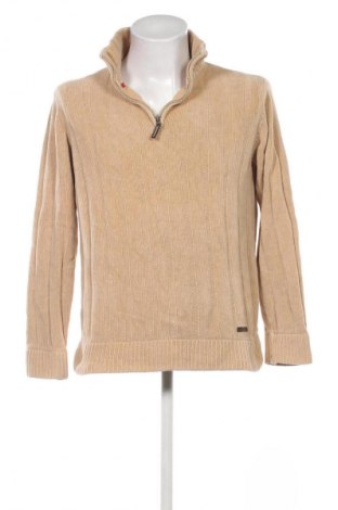 Мъжки пуловер Springfield, Размер M, Цвят Бежов, Цена 28,84 €