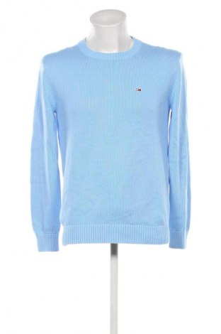 Ανδρικό πουλόβερ Tommy Jeans, Μέγεθος M, Χρώμα Μπλέ, Τιμή 32,99 €