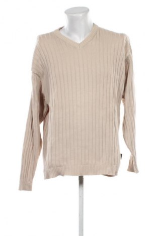 Мъжки пуловер W.O.B. World Of Basics, Размер XL, Цвят Бежов, Цена 8,18 €