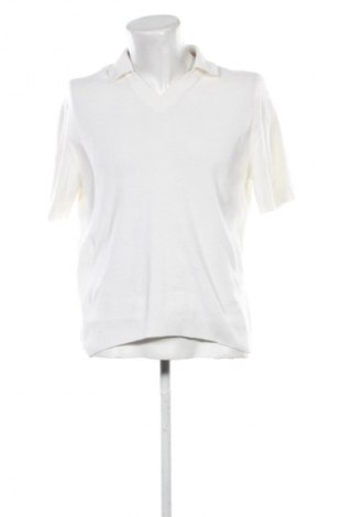 Herrenpullover Zara, Größe L, Farbe Ecru, Preis 14,99 €