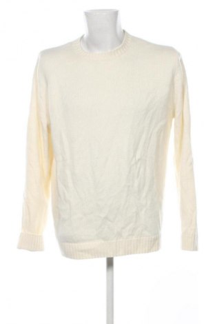 Мъжки пуловер Zara, Размер XL, Цвят Екрю, Цена 11,75 €
