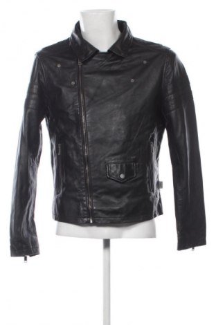 Geacă de piele pentru bărbati Lee Cooper, Mărime L, Culoare Negru, Preț 614,99 Lei