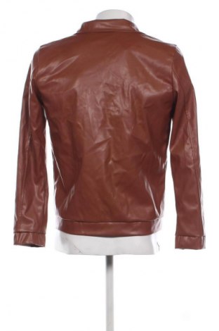 Мъжко кожено яке Unbranded, Размер S, Цвят Кафяв, Цена 8,69 €