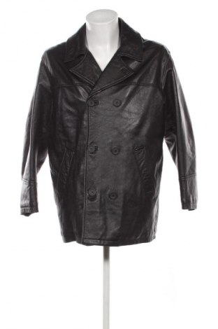 Мъжко кожено яке Unbranded, Размер L, Цвят Черен, Цена 55,00 €