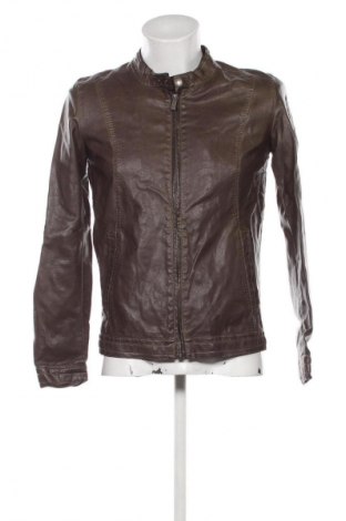 Ανδρικό δερμάτινο μπουφάν Zara, Μέγεθος M, Χρώμα Πράσινο, Τιμή 20,99 €