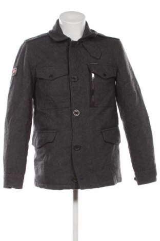 Herrenmantel Superdry, Größe M, Farbe Grau, Preis 99,99 €, #135377243