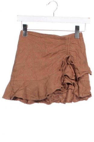 Пола - панталон Stradivarius, Размер XXS, Цвят Кафяв, Цена 9,71 €