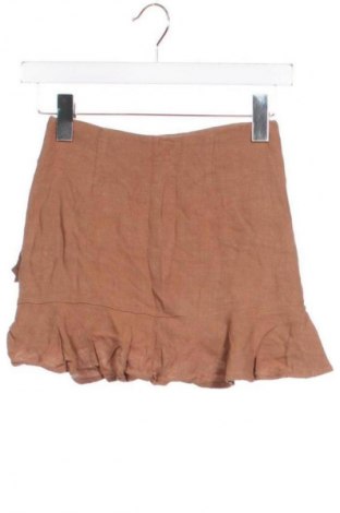 Пола - панталон Stradivarius, Размер XXS, Цвят Кафяв, Цена 9,71 €