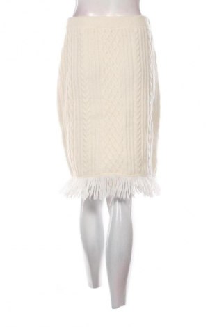Spódnica 8 by YOOX, Rozmiar S, Kolor ecru, Cena 83,99 zł