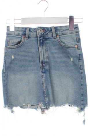 Φούστα Bershka, Μέγεθος XXS, Χρώμα Μπλέ, Τιμή 13,96 €