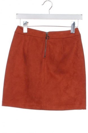 Fustă Vero Moda, Mărime XS, Culoare Portocaliu, Preț 78,20 Lei