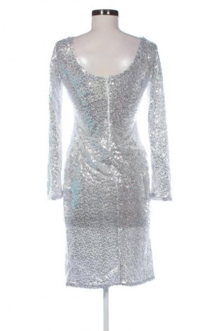 Φόρεμα Adrom, Μέγεθος M, Χρώμα Ασημί, Τιμή 10,99 €