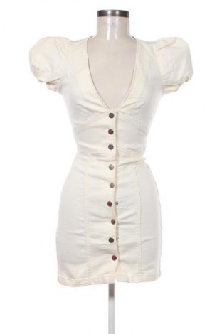 Šaty  Bershka, Velikost S, Barva Krémová, Cena  709,00 Kč