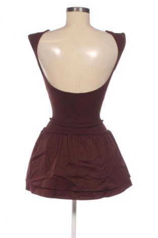 Φόρεμα Bershka, Μέγεθος XS, Χρώμα Καφέ, Τιμή 32,00 €