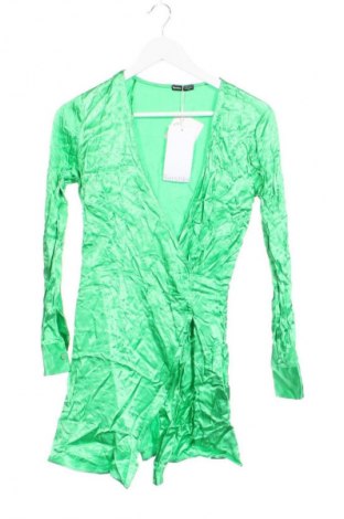Rochie Bershka, Mărime XS, Culoare Verde, Preț 63,99 Lei