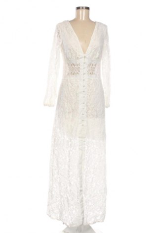 Kleid Boohoo, Größe S, Farbe Weiß, Preis 30,99 €