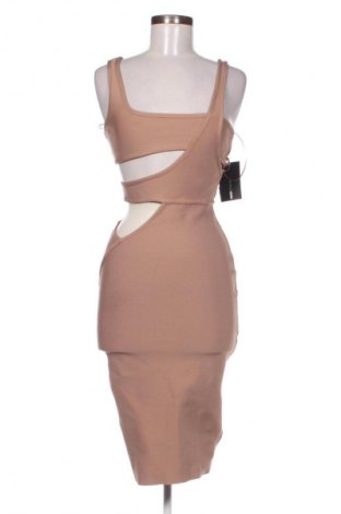 Рокля Fashion nova, Размер S, Цвят Бежов, Цена 20,96 €