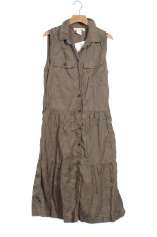 Φόρεμα H&M L.O.G.G., Μέγεθος XS, Χρώμα Πράσινο, Τιμή 9,99 €