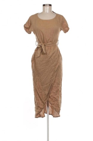Šaty  Le Monde Du Lin, Veľkosť S, Farba Hnedá, Cena  68,95 €