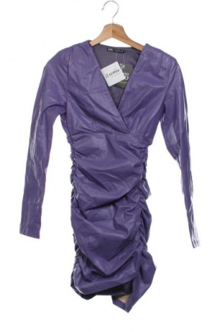 Φόρεμα Zara, Μέγεθος XS, Χρώμα Βιολετί, Τιμή 18,99 €