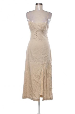 Kleid Zara, Größe M, Farbe Beige, Preis 22,99 €