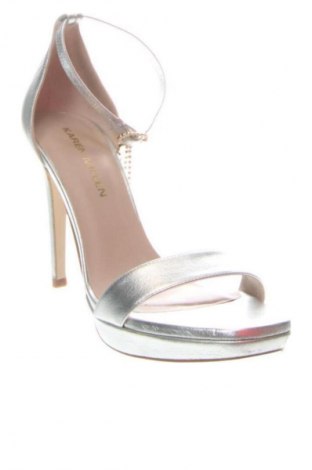 Σανδάλια Karen Millen, Μέγεθος 39, Χρώμα Ασημί, Τιμή 95,99 €