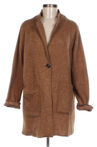 Damski kardigan Laura Torelli, Rozmiar M, Kolor Brązowy, Cena 29,99 zł