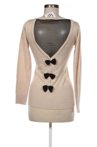 Damski sweter L Mode, Rozmiar M, Kolor Beżowy, Cena 13,99 zł