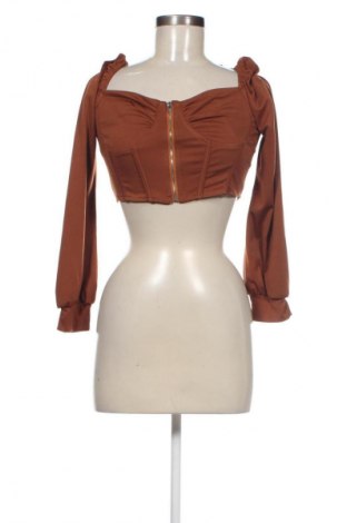 Dámská halenka SHEIN, Velikost M, Barva Hnědá, Cena  49,00 Kč