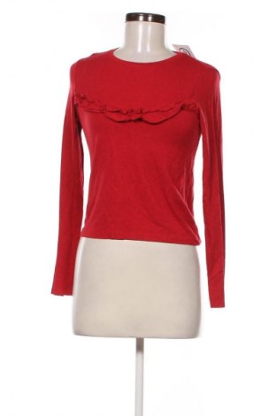 Damen Shirt Stradivarius, Größe S, Farbe Rot, Preis 1,99 €