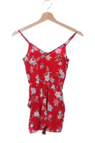 Dámská krátká kombinéza  H&M Divided, Velikost XXS, Barva Červená, Cena  59,00 Kč