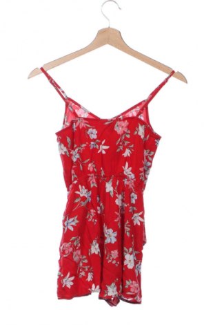 Dámská krátká kombinéza  H&M Divided, Velikost XXS, Barva Červená, Cena  59,00 Kč