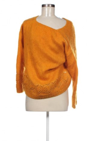 Γυναικείο πουλόβερ Unbranded, Μέγεθος M, Χρώμα Κίτρινο, Τιμή 2,99 €