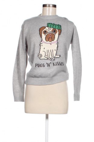 Дамски пуловер H&M Divided, Размер S, Цвят Сив, Цена 3,57 €