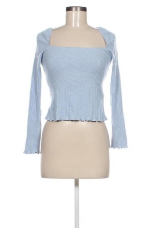 Дамски пуловер Stradivarius, Размер L, Цвят Син, Цена 4,60 €