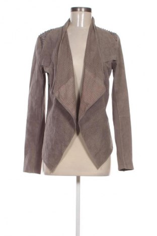 Damen Lederjacke IKKS, Größe L, Farbe Grau, Preis 48,99 €