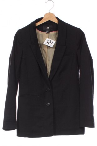 Pánské sako  H&M, Velikost M, Barva Černá, Cena  329,00 Kč, #130791170