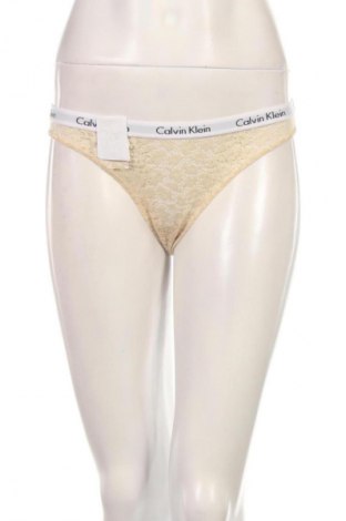 Бикини Calvin Klein, Размер S, Цвят Бежов, Цена 12,66 €