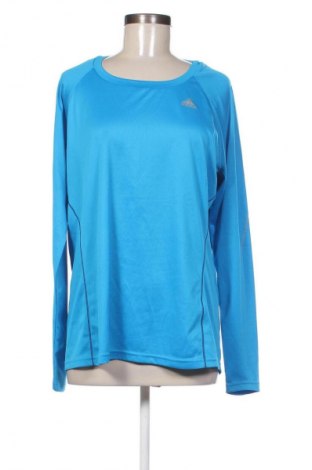 Дамска блуза Adidas, Размер XL, Цвят Син, Цена 17,38 €