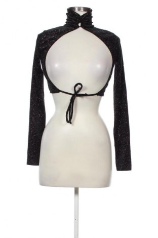 Дамска блуза Bershka, Размер XS, Цвят Черен, Цена 16,36 €