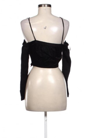 Bluză de femei Bershka, Mărime L, Culoare Negru, Preț 36,99 Lei