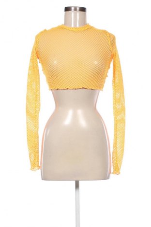 Дамска блуза Bershka, Размер XS, Цвят Оранжев, Цена 10,22 €