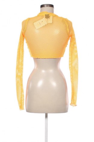 Дамска блуза Bershka, Размер XS, Цвят Оранжев, Цена 10,22 €