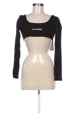 Дамска блуза Boohoo, Размер S, Цвят Черен, Цена 7,15 €