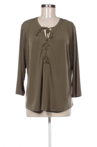 Γυναικεία μπλούζα Calvin Klein, Μέγεθος XL, Χρώμα Πράσινο, Τιμή 37,99 €