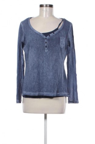 Γυναικεία μπλούζα Comma,, Μέγεθος M, Χρώμα Μπλέ, Τιμή 17,99 €